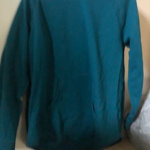 Green sweatshirt